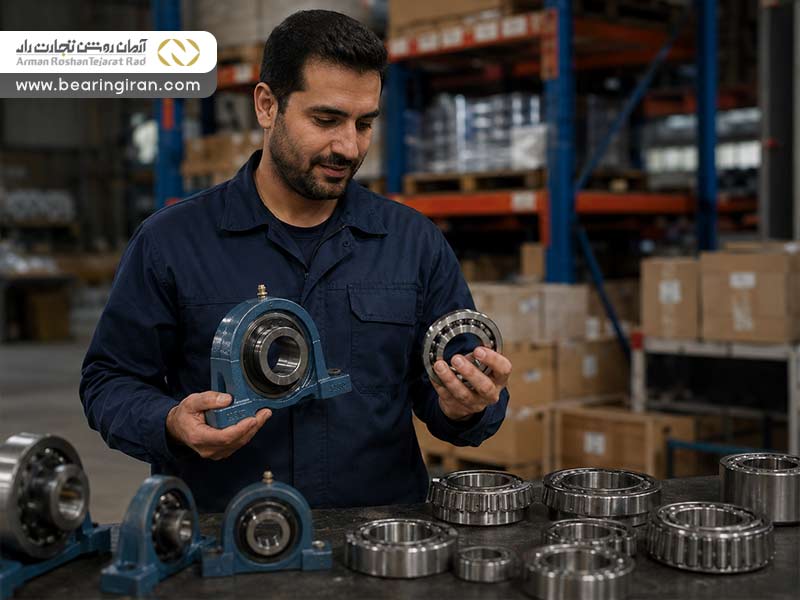 آشنایی با انواع یاتاقان و بلبرینگ صنعتی